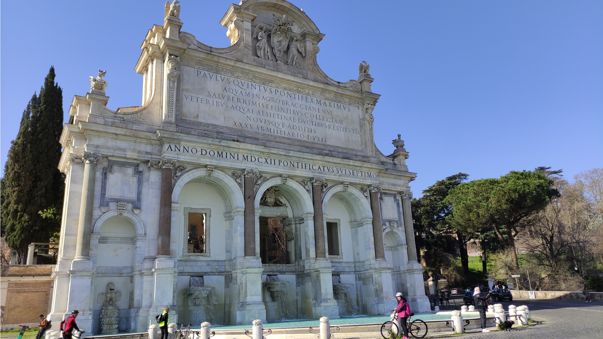 Fontanone dell'Acqua Paola (Fontanone del Gianicolo) Fontanone dell'Acqua Paola (Fontanone del Gianicolo)