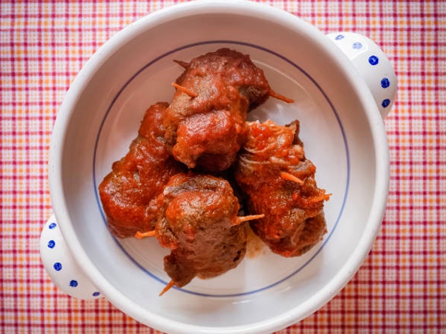 Involtini di carne alla romana-foto: Pixabay Involtini di carne alla romana-foto: Pixabay