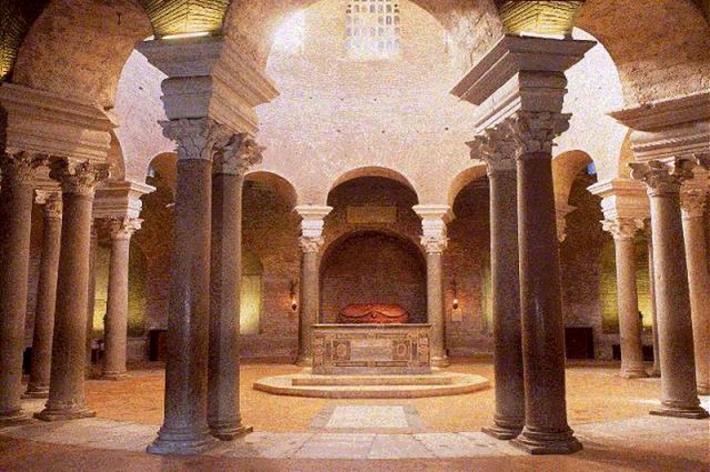 Mausoleo di Santa Costanza - interno Mausoleo di Santa Costanza - interno