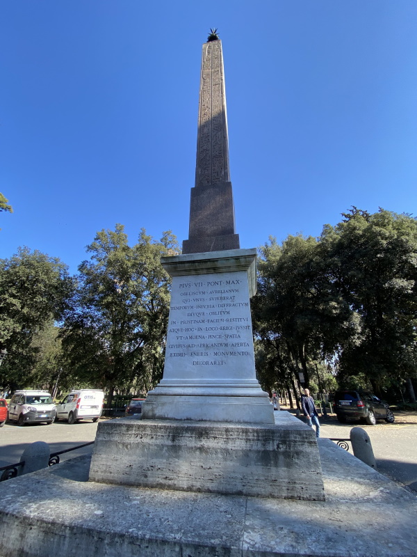 Obelisco Aureliano (o di Antinoo) Obelisco Aureliano (o di Antinoo)