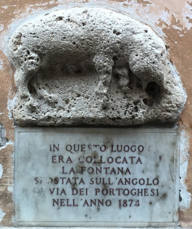 Bassorilievo a via della Scrofa Bassorilievo a via della Scrofa