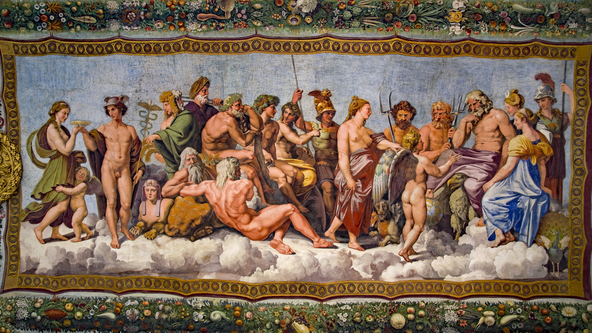 Villa Farnesina, Loggia di Psiche - Raffaello Villa Farnesina, Loggia di Psiche - Raffaello