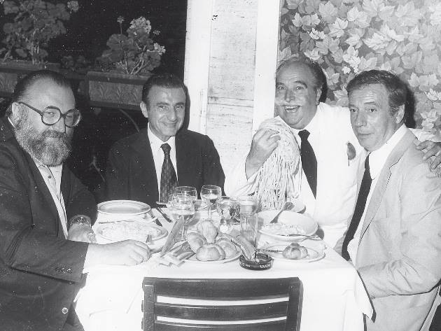 Yves Montand e Sergio Leone Yves Montand e Sergio Leone