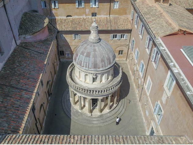 Tempietto del Bramante foto Real Academia de España en Roma Tempietto del Bramante foto Real Academia de España en Roma