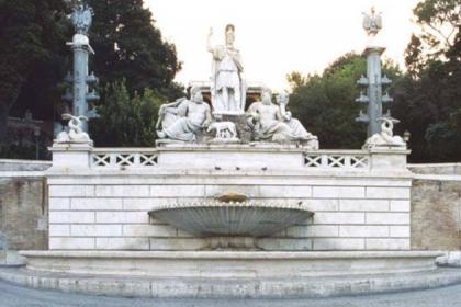 Fontana della Dea Roma ph. Sovrintendenza Capitolina ai Beni Culturali Fontana della Dea Roma ph. Sovrintendenza Capitolina ai Beni Culturali