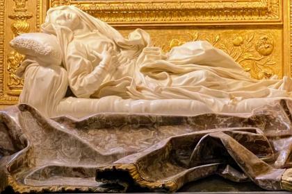 San Francesco a Ripa - Estasi della Beata Ludovica del Bernini San Francesco a Ripa - Estasi della Beata Ludovica del Bernini