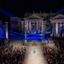 Cinecittà - Set Roma sfilata foro Cinecittà - Set Roma sfilata foro