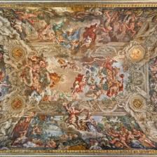 Il Trionfo della Divina Provvidenza e il compiersi dei suoi fini sotto il pontificato di Urbano VIII, Pietro da Cortona Il Trionfo della Divina Provvidenza e il compiersi dei suoi fini sotto il pontificato di Urbano VIII, Pietro da Cortona