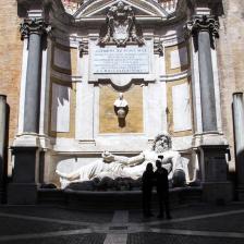 Marforio ai Musei Capitolini