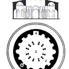 Mausoleo di Santa Costanza - Planimetria Mausoleo di Santa Costanza - Planimetria