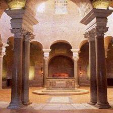 Mausoleo di Santa Costanza - interno Mausoleo di Santa Costanza - interno