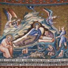 Natività - Pietro Cavallini ph Basilica di Santa Maria in Trastevere Official Website