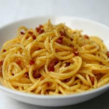 Spaghetti alla carbonara Spaghetti alla carbonara