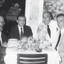 Yves Montand e Sergio Leone Yves Montand e Sergio Leone