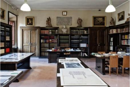 Biblioteca Accademia Nazionale di San Luca-Foto: sito ufficiale dell'Accademia Nazionale di San Luca Biblioteca Accademia Nazionale di San Luca-Foto: sito ufficiale dell'Accademia Nazionale di San Luca