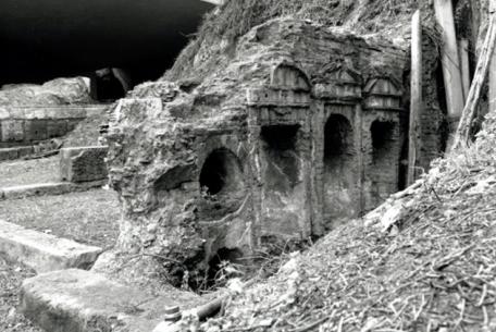 Sepolcreto di via Cilicia-Foto Sovrintendenza Capitolina Sepolcreto di via Cilicia-Foto Sovrintendenza Capitolina