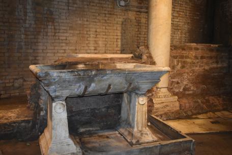 Casa romana del Museo Barracco, Roma. Photo Francesco Giordano Casa romana del Museo Barracco, Roma. Photo Francesco Giordano